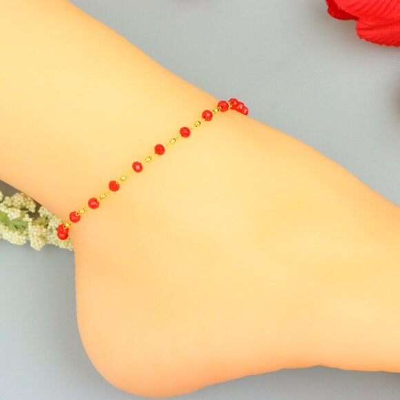 Handmade Anklet – A Stylish Choice for Women, Thoughtful Gift Idea, EVCH1514 - Picture 4 of 10